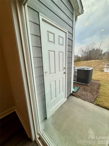 a view of front door