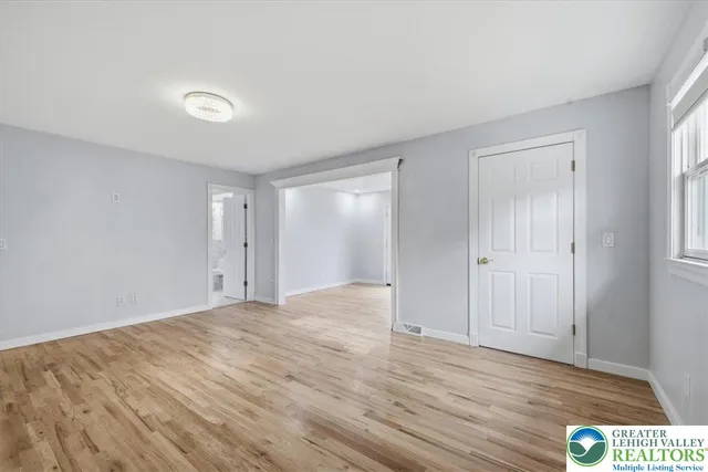 a view of a fence in front of house