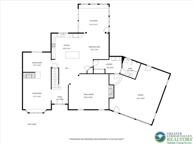 $849,000 | 3616 Magnolia Drive, Easton, PA 18045