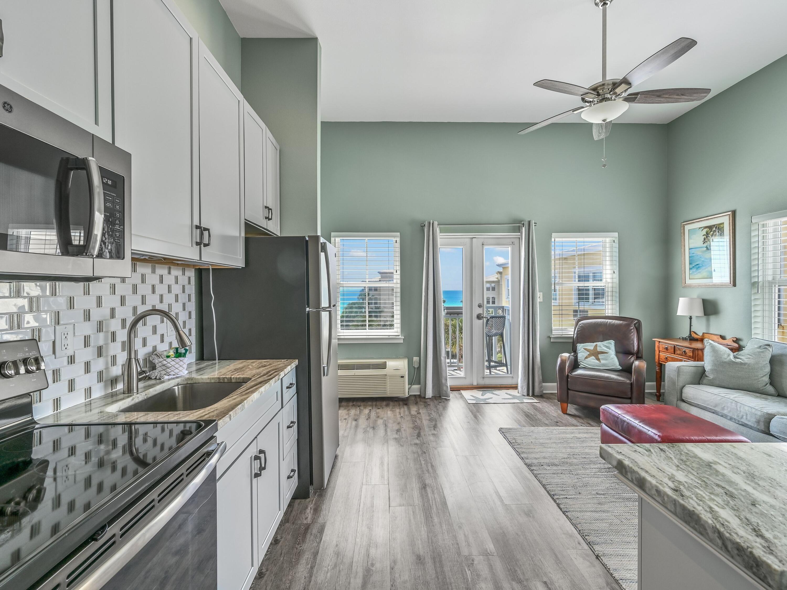 37 Town Center Loop, Unit 418 Santa Rosa Beach, FL 32459 - Photo 19 of 19 Kitchen / Living Area