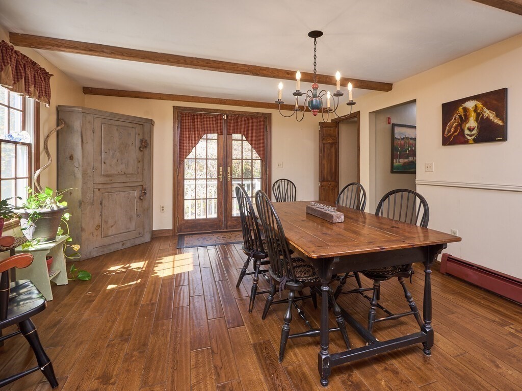 4 Martin Road Brookfield, MA 01506 - Photo 15 of 39 a view of a dining room with furniture window and wooden floor