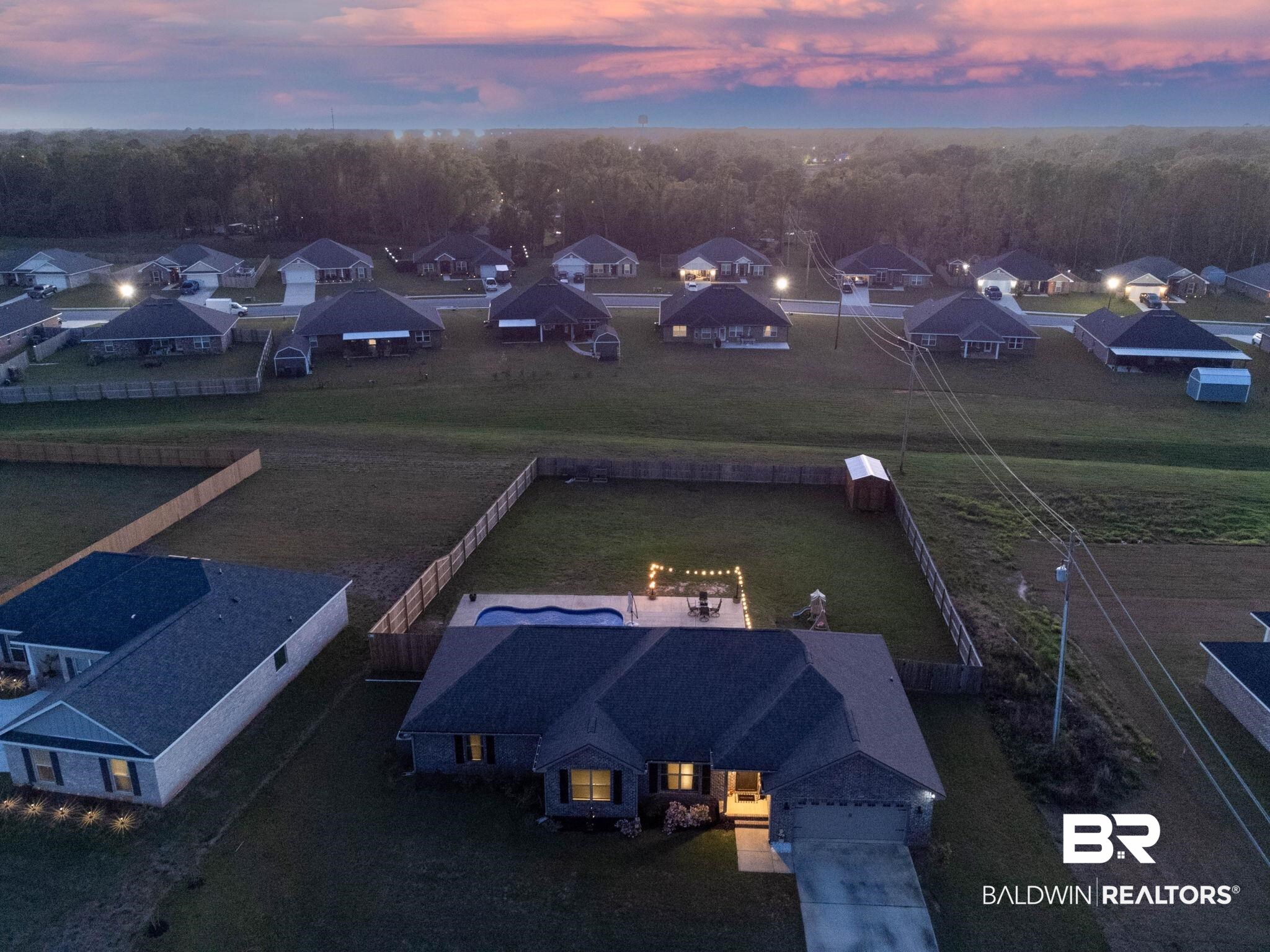 22765 Ridgewood Drive Robertsdale, AL 36567 - Photo 2 of 42 Drone of Home