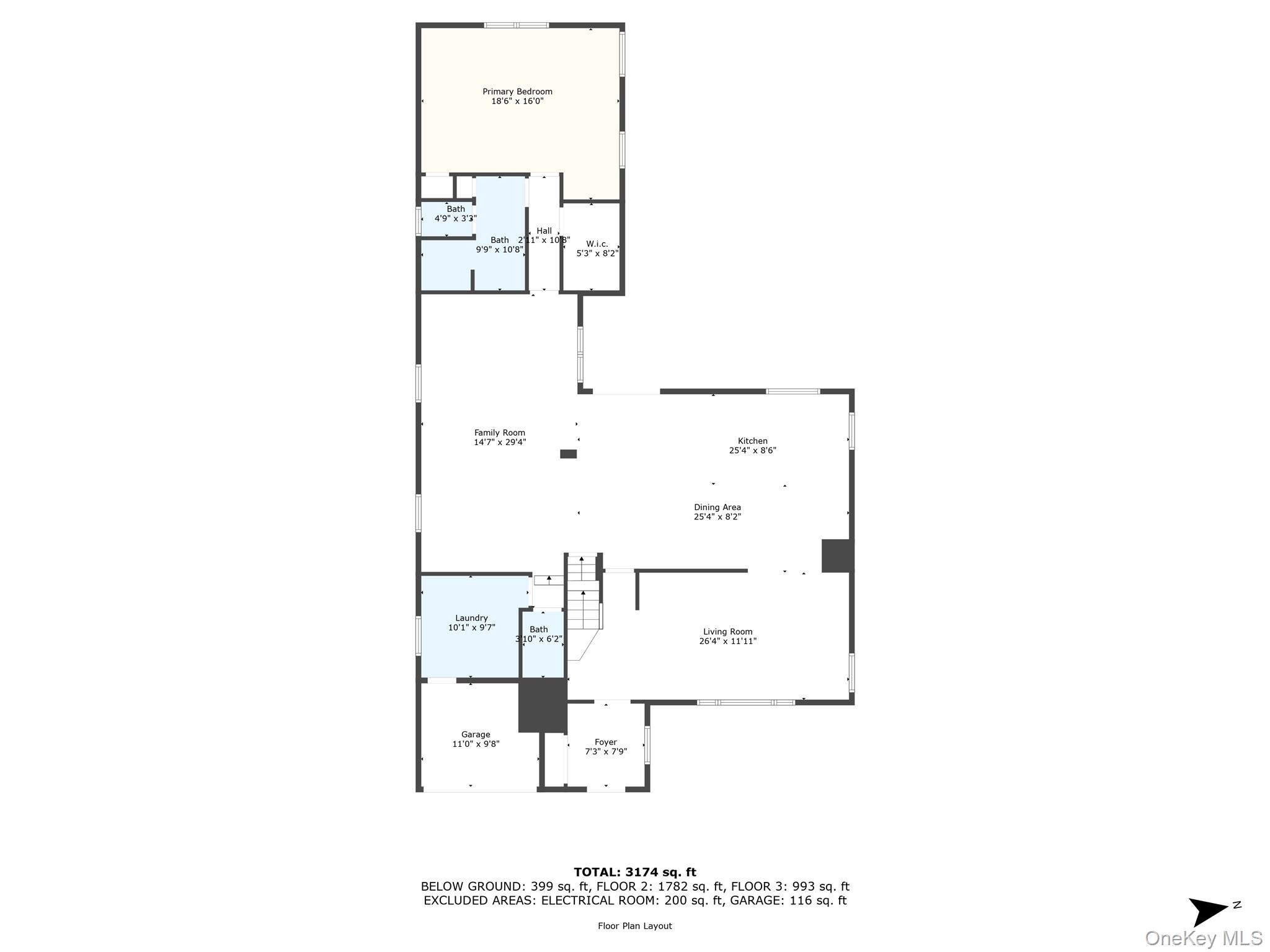 3 Earl Road Melville, NY 11747 - Photo 28 of 35 a picture of a floor plan