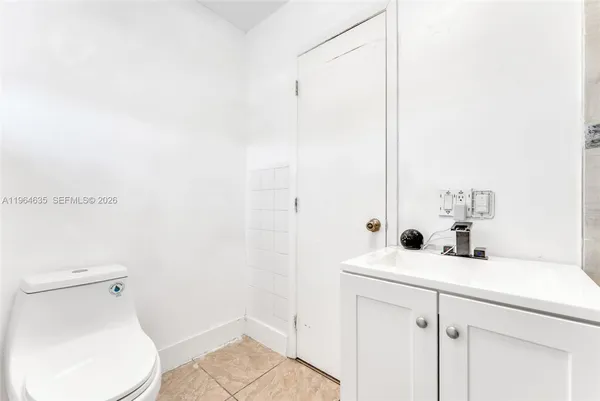 a bathroom with a sink and a vanity