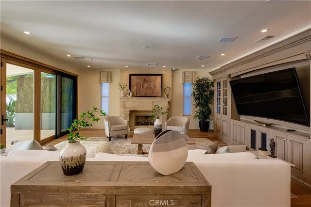 a terrace of a house with outdoor seating