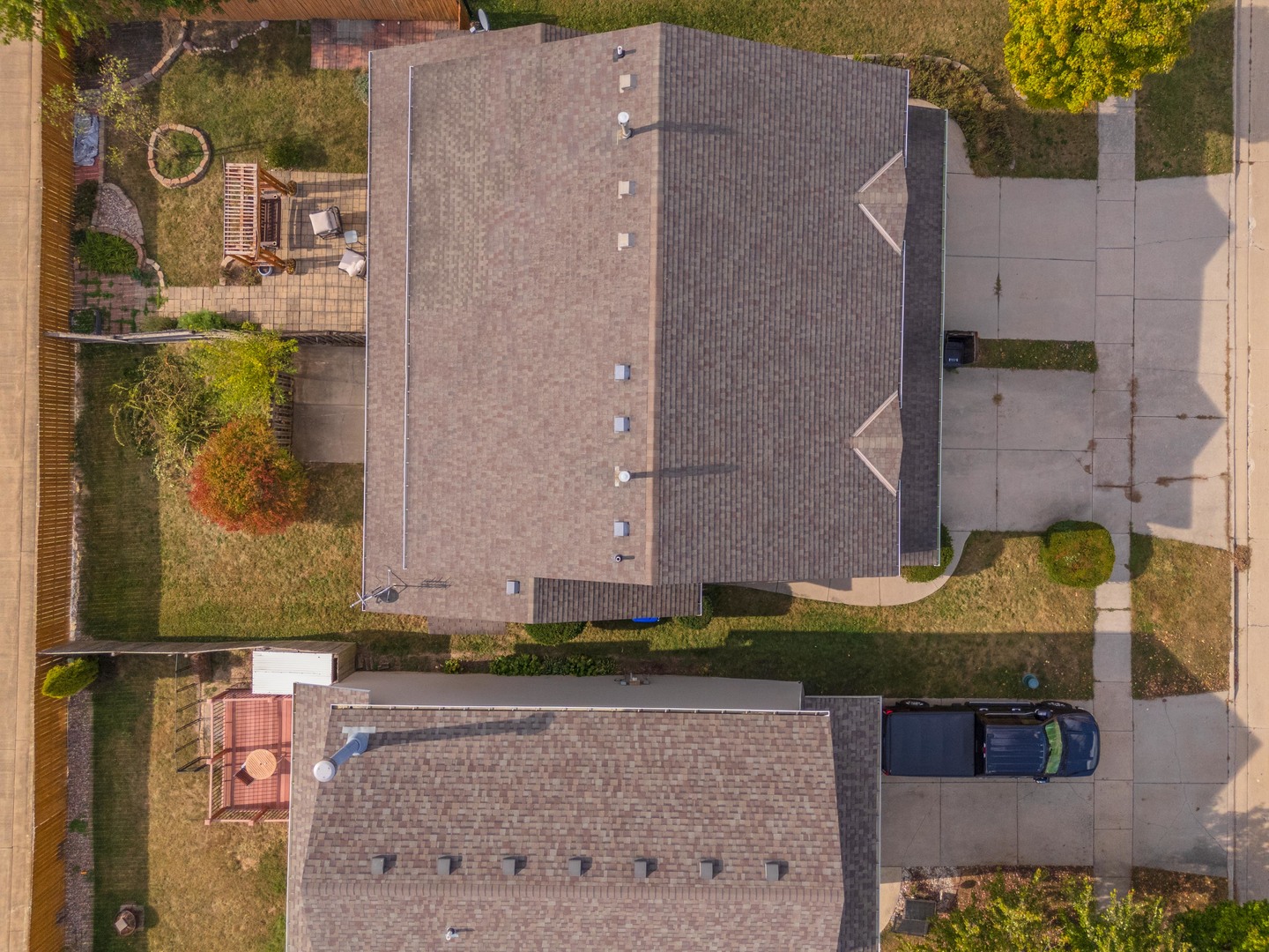 26 Vermont Avenue Bloomington, IL 61701 - Photo 37 of 37 an aerial view of a house with a yard