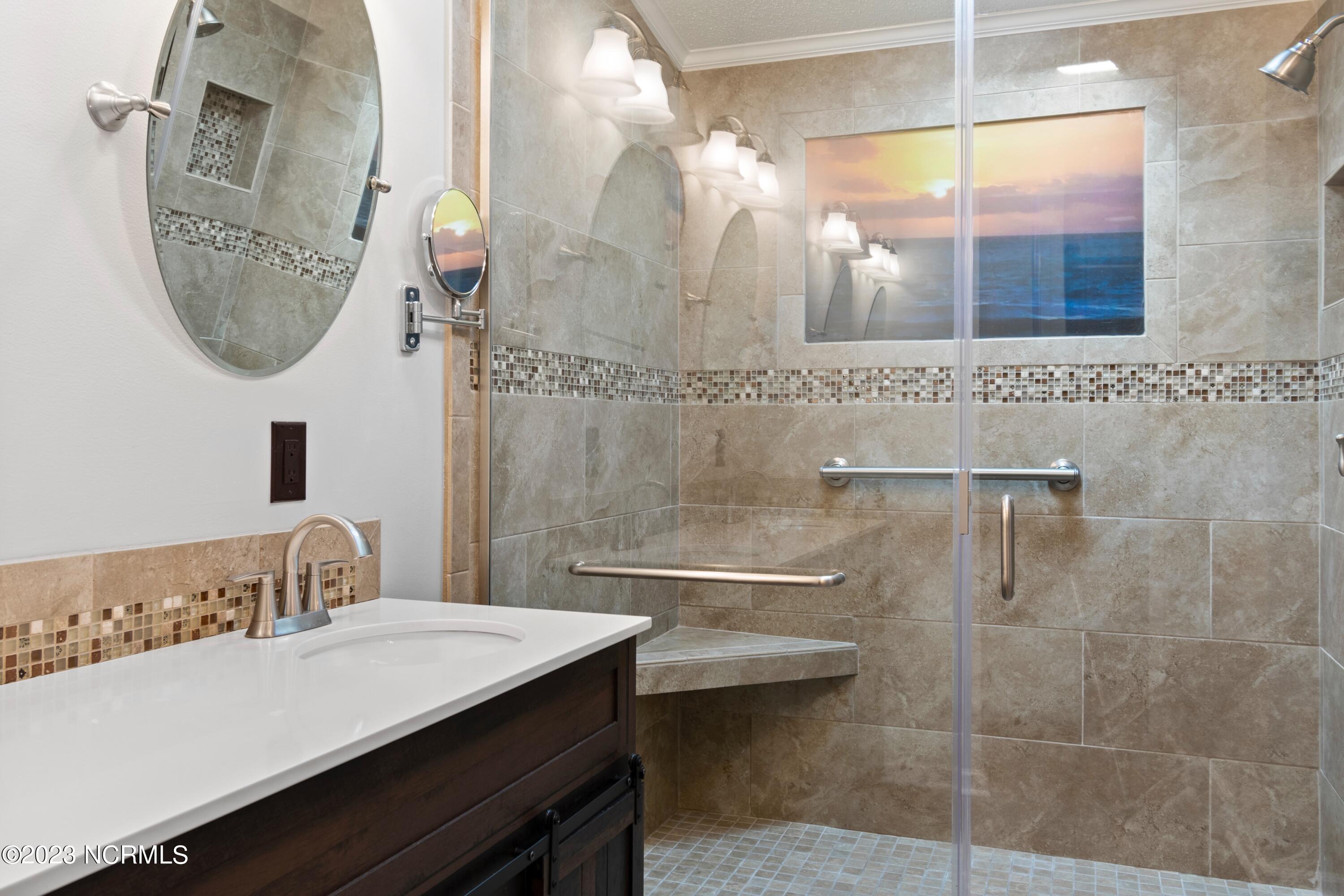 1014 Waterview Lane Southwest Calabash, NC 28467 - Photo 17 of 35 Large walk in shower