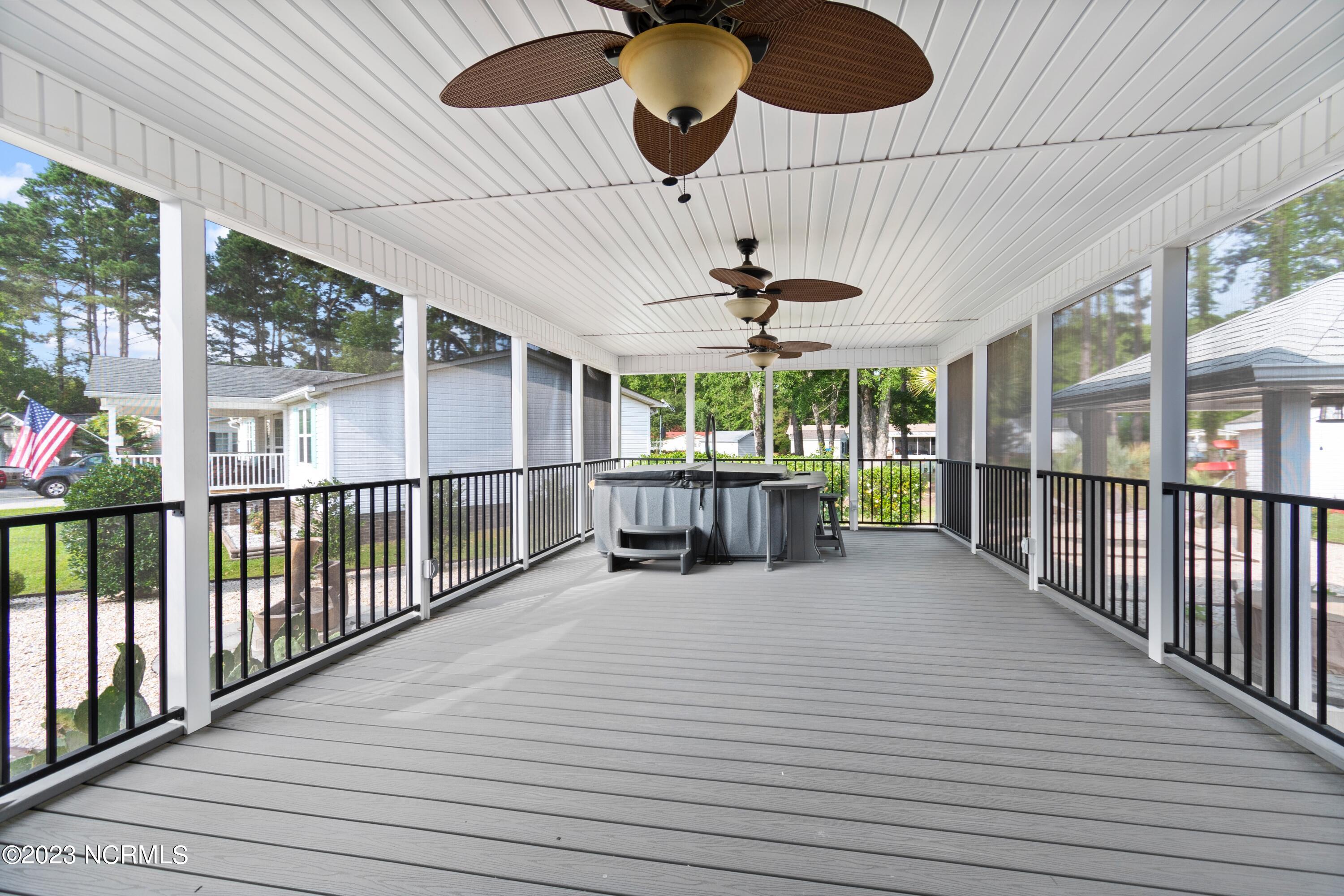 1014 Waterview Lane Southwest Calabash, NC 28467 - Photo 23 of 35 Huge screened porch!