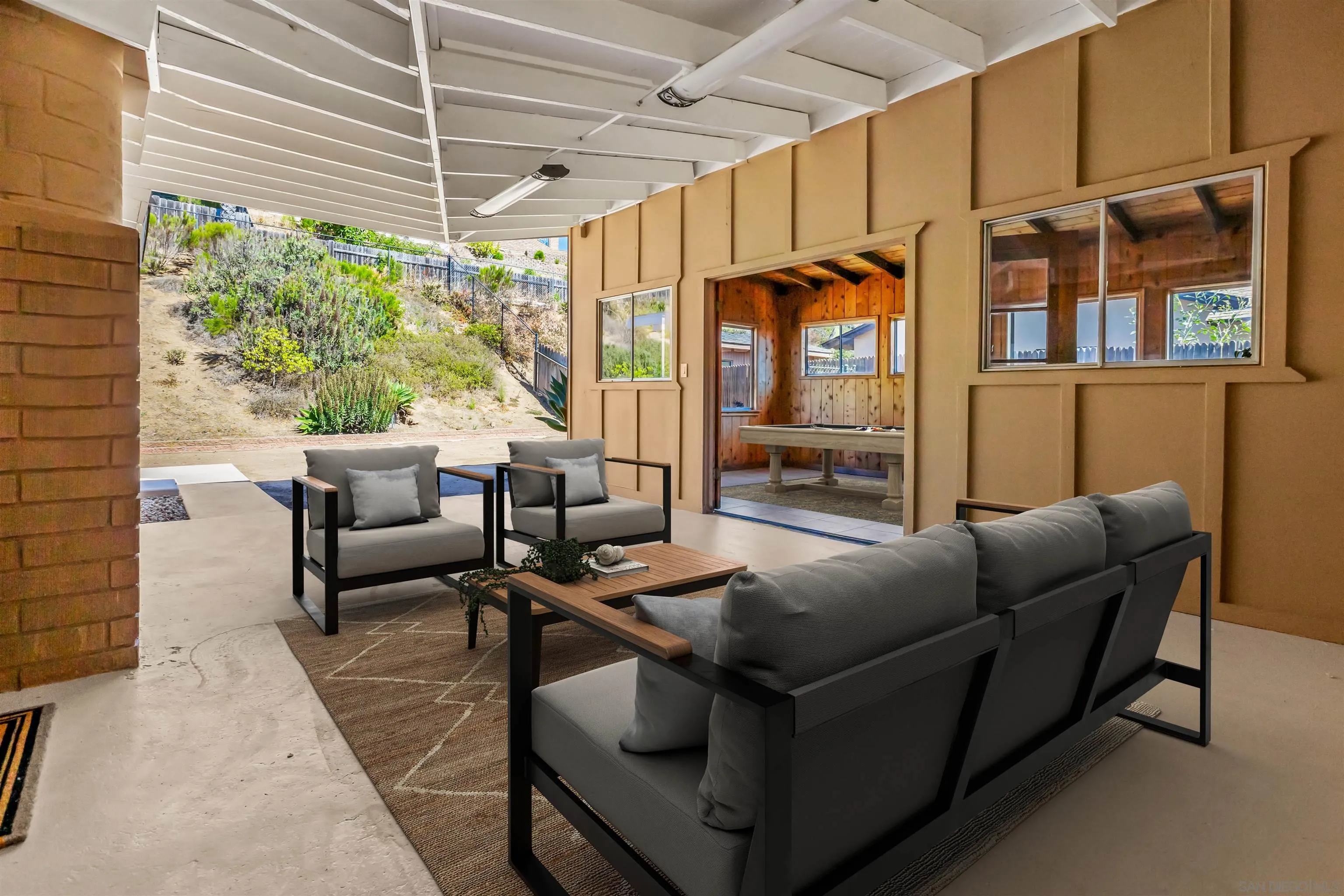 13323 Frame Road Poway, CA 92064 - Photo 2 of 30 a outdoor living space with patio furniture and a window