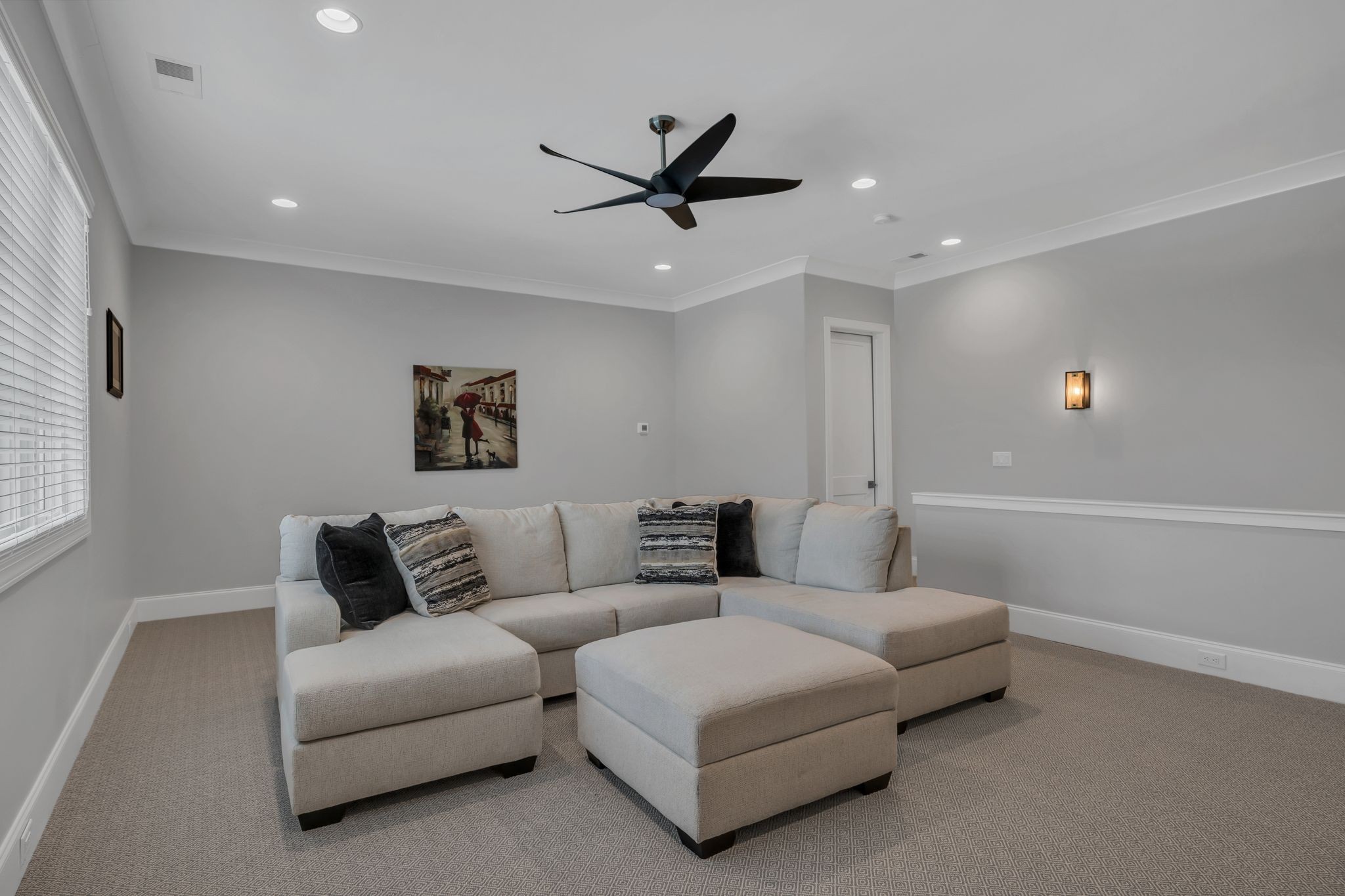 2836 Buford Lane Spring Hill, TN 37174 - Photo 25 of 41 a living room with furniture and a ceiling fan