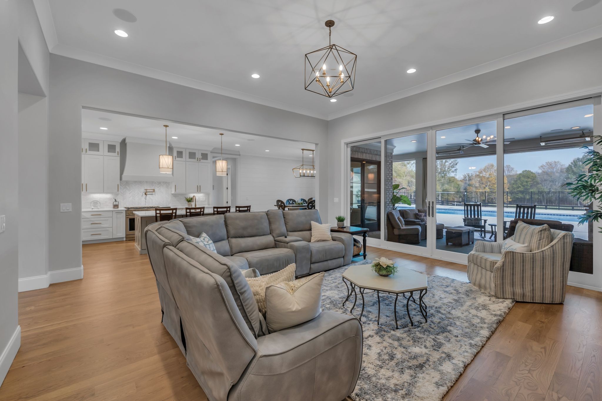 2836 Buford Lane Spring Hill, TN 37174 - Photo 9 of 41 a living room with furniture and a large window