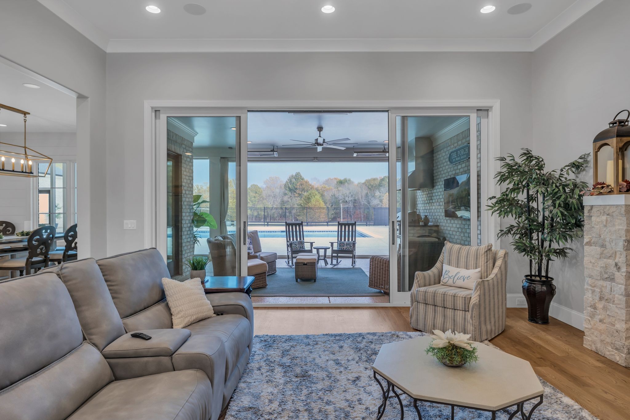 2836 Buford Lane Spring Hill, TN 37174 - Photo 10 of 41 a living room with furniture and a large window