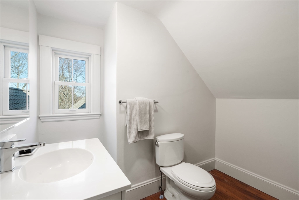 40 Hillcrest Road Belmont, MA 02478 - Photo 31 of 39 a white toilet sitting next to a bathroom sink