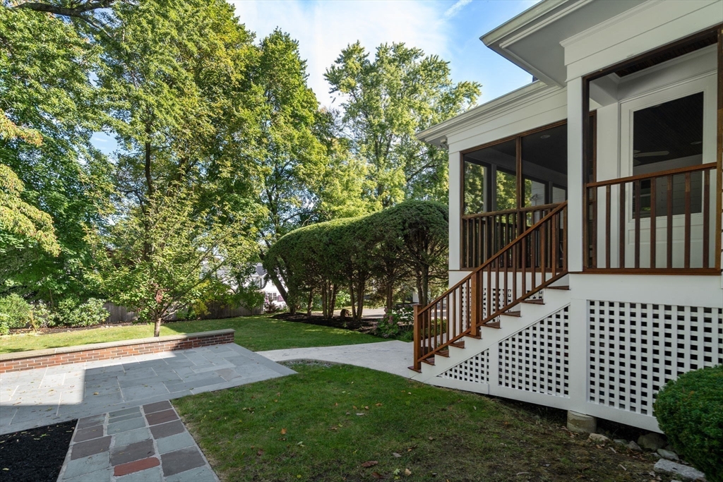 40 Hillcrest Road Belmont, MA 02478 - Photo 34 of 39 a view of a house with a yard