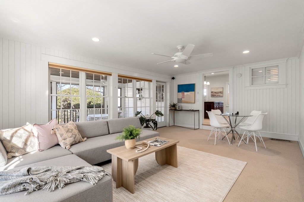 40 Hillcrest Road Belmont, MA 02478 - Photo 7 of 39 a living room with furniture and view of kitchen
