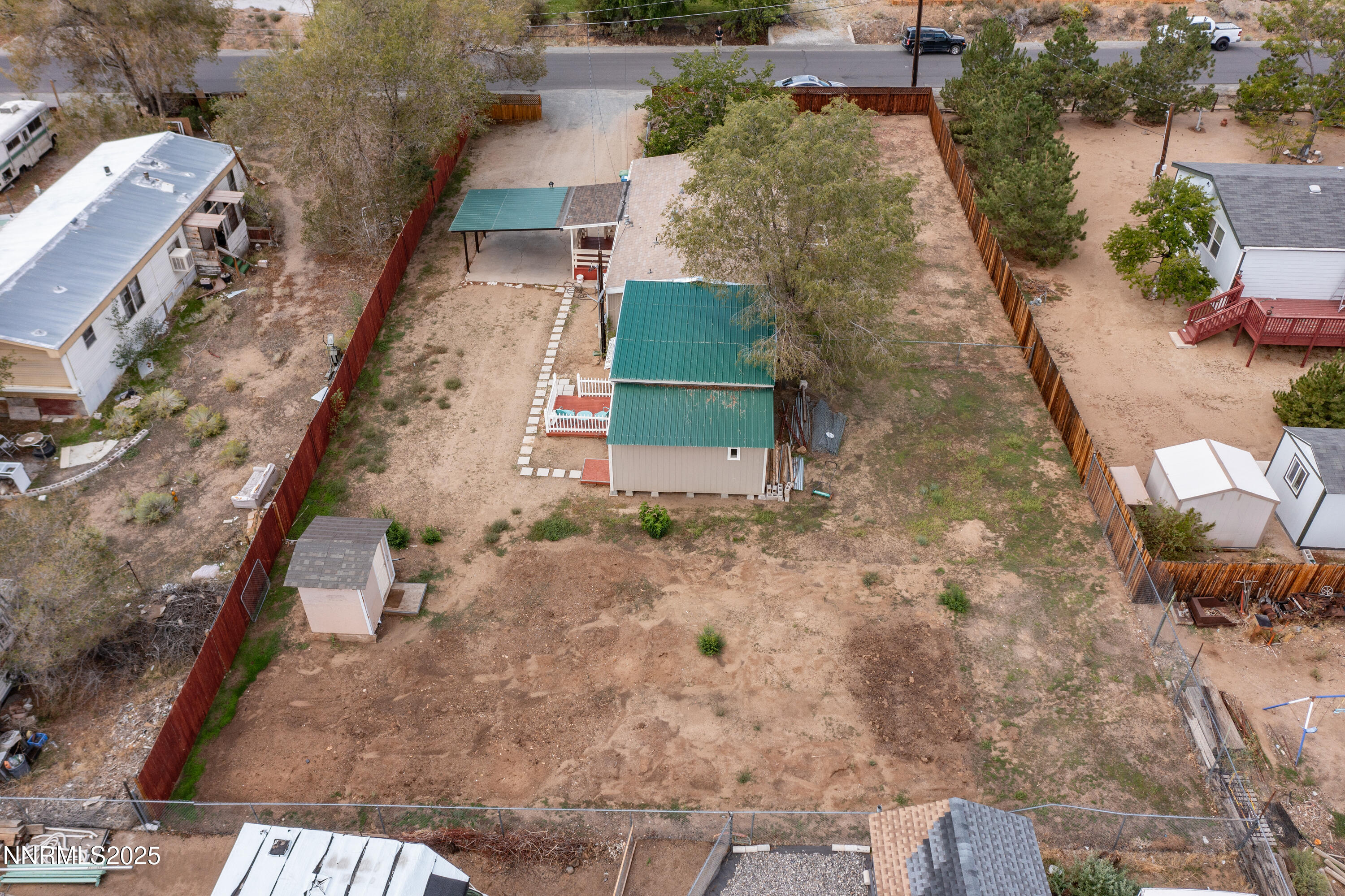 5760 Leon Drive Sun Valley, NV 89433 - Photo 41 of 42 a aerial view of a house with a yard