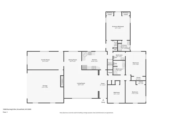 $574,500 | 15865 West Burleigh Boulevard, Brookfield, WI 53005