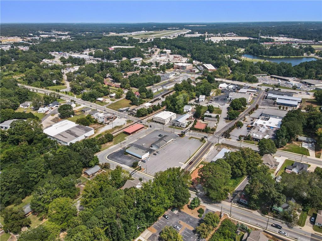278 Perry Point Run, Unit 56 Lawrenceville, GA 30046 - Photo 33 of 36 an aerial view of residential houses with city view