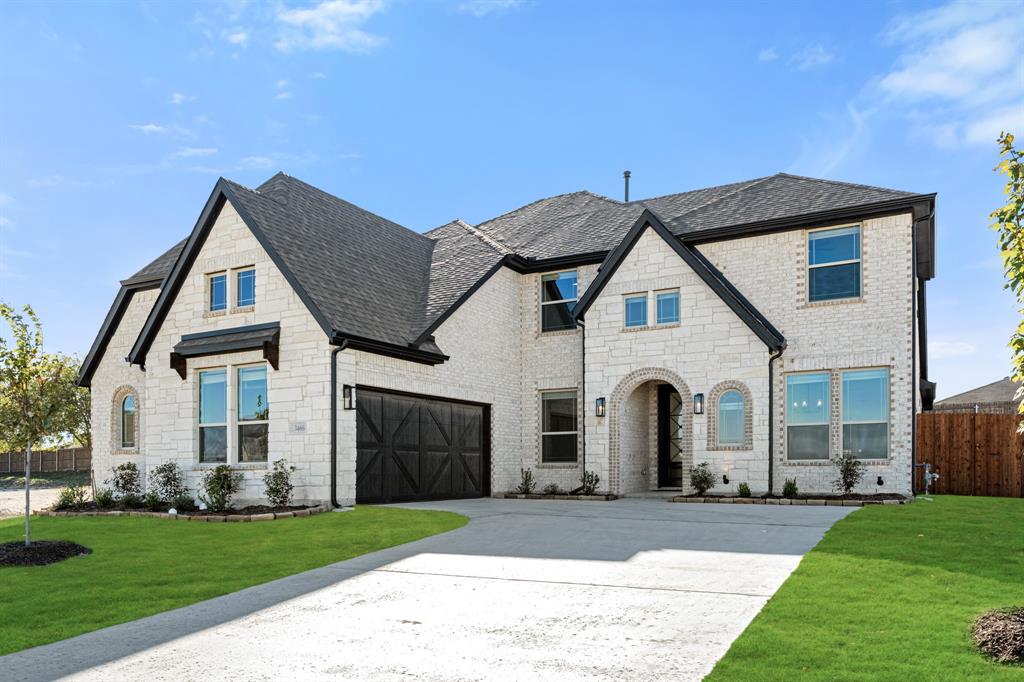 3466 Nightingale Lane Midlothian, TX 76065 - Photo 1 of 1 a front view of a house with a yard