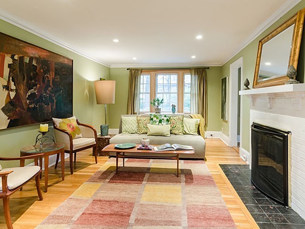 35 Bothfeld Road Newton, MA 02459 - Photo 3 of 25 a living room with furniture fireplace and window