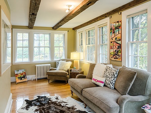 35 Bothfeld Road Newton, MA 02459 - Photo 6 of 25 a living room with furniture and a large window