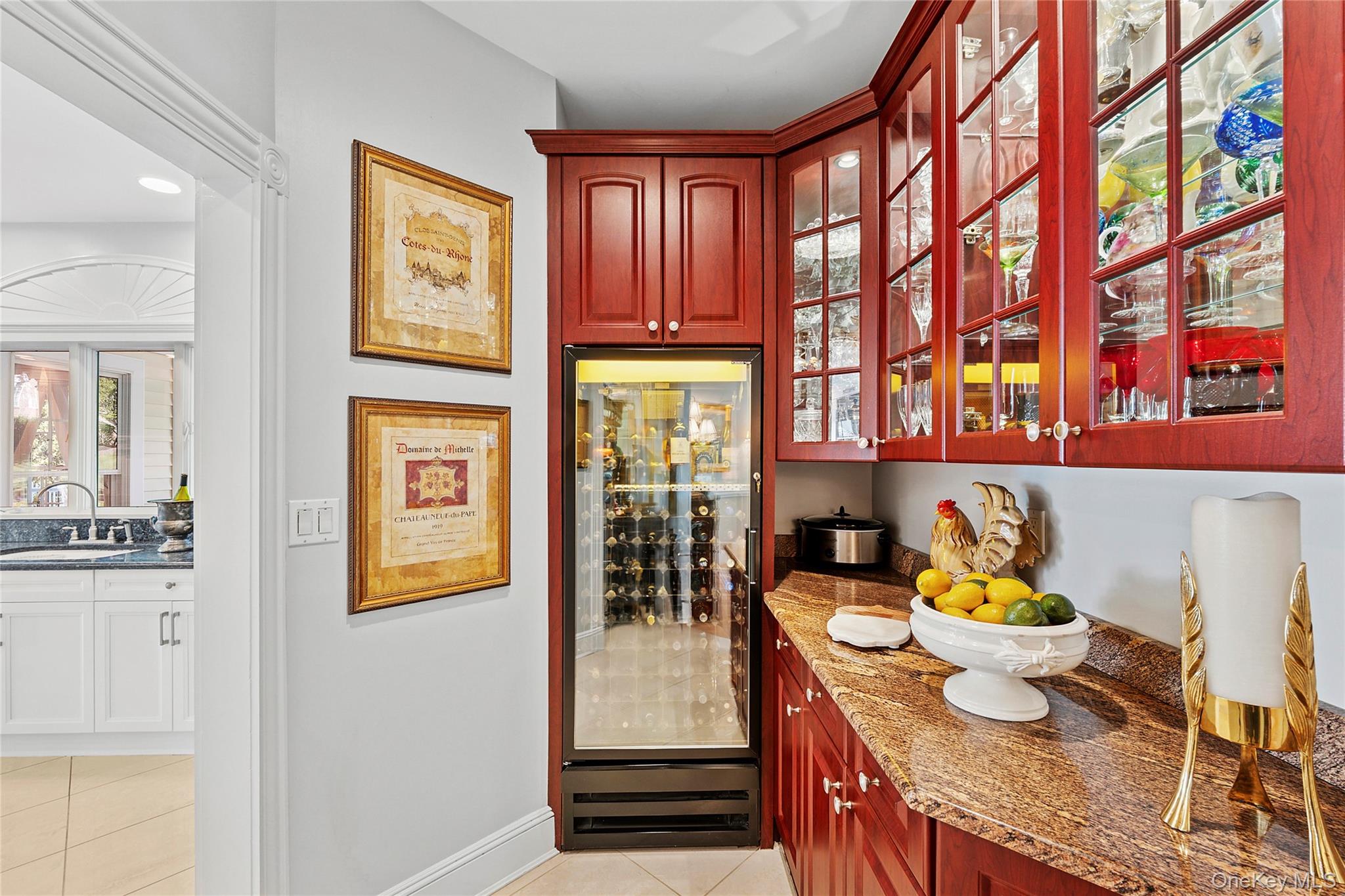 2 North Harbor Down Miller Place, NY 11764 - Photo 15 of 49 a dining room with stainless steel appliances granite countertop furniture and a window