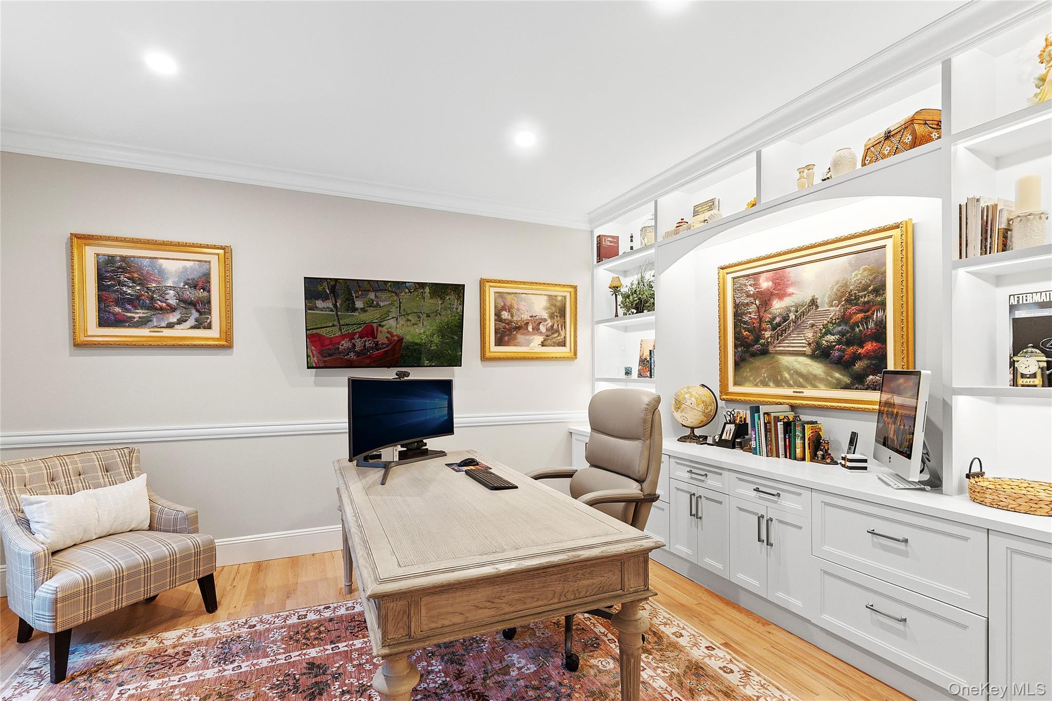 2 North Harbor Down Miller Place, NY 11764 - Photo 17 of 49 a living room with furniture and a flat screen tv