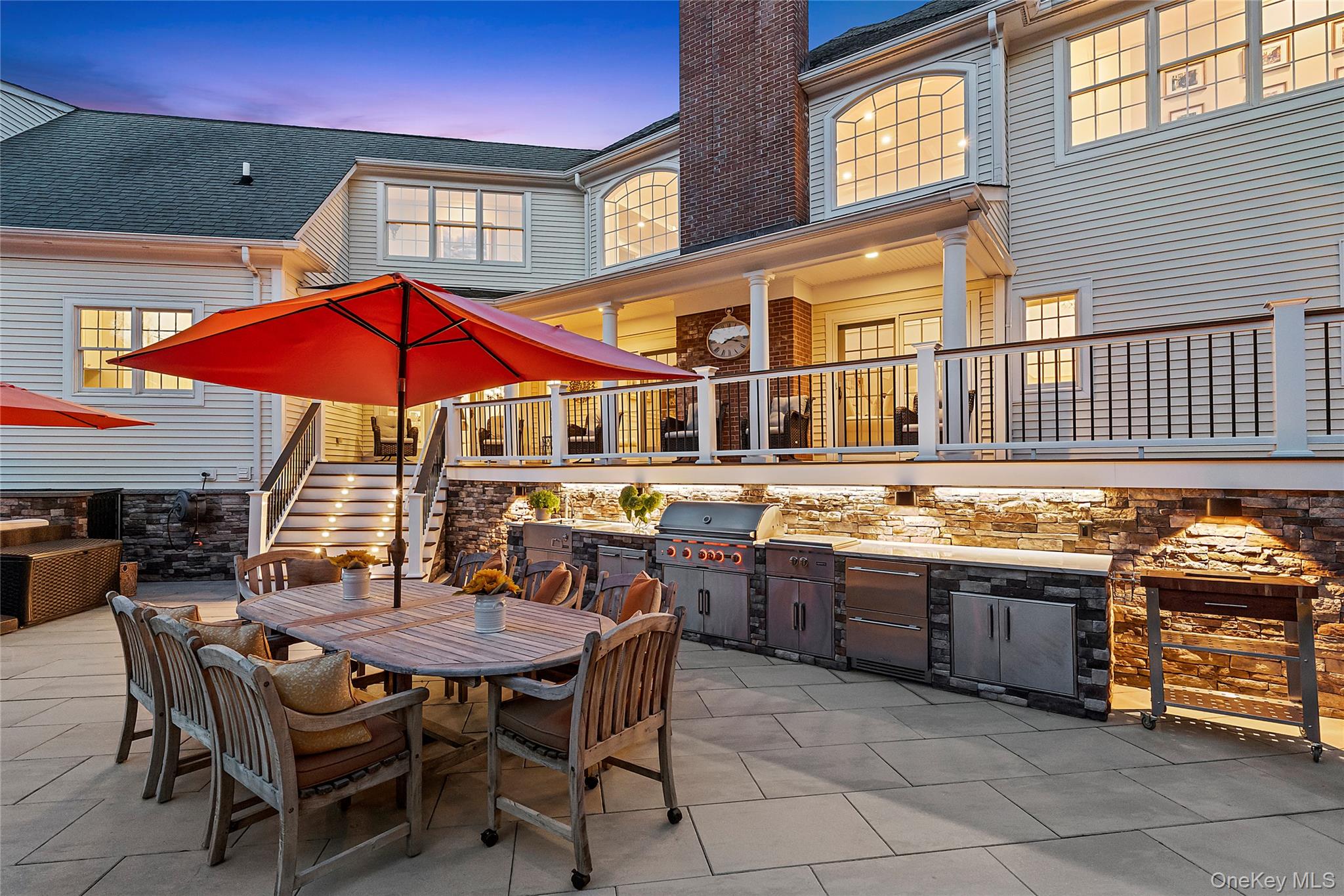 2 North Harbor Down Miller Place, NY 11764 - Photo 44 of 49 a patio with a table and chairs