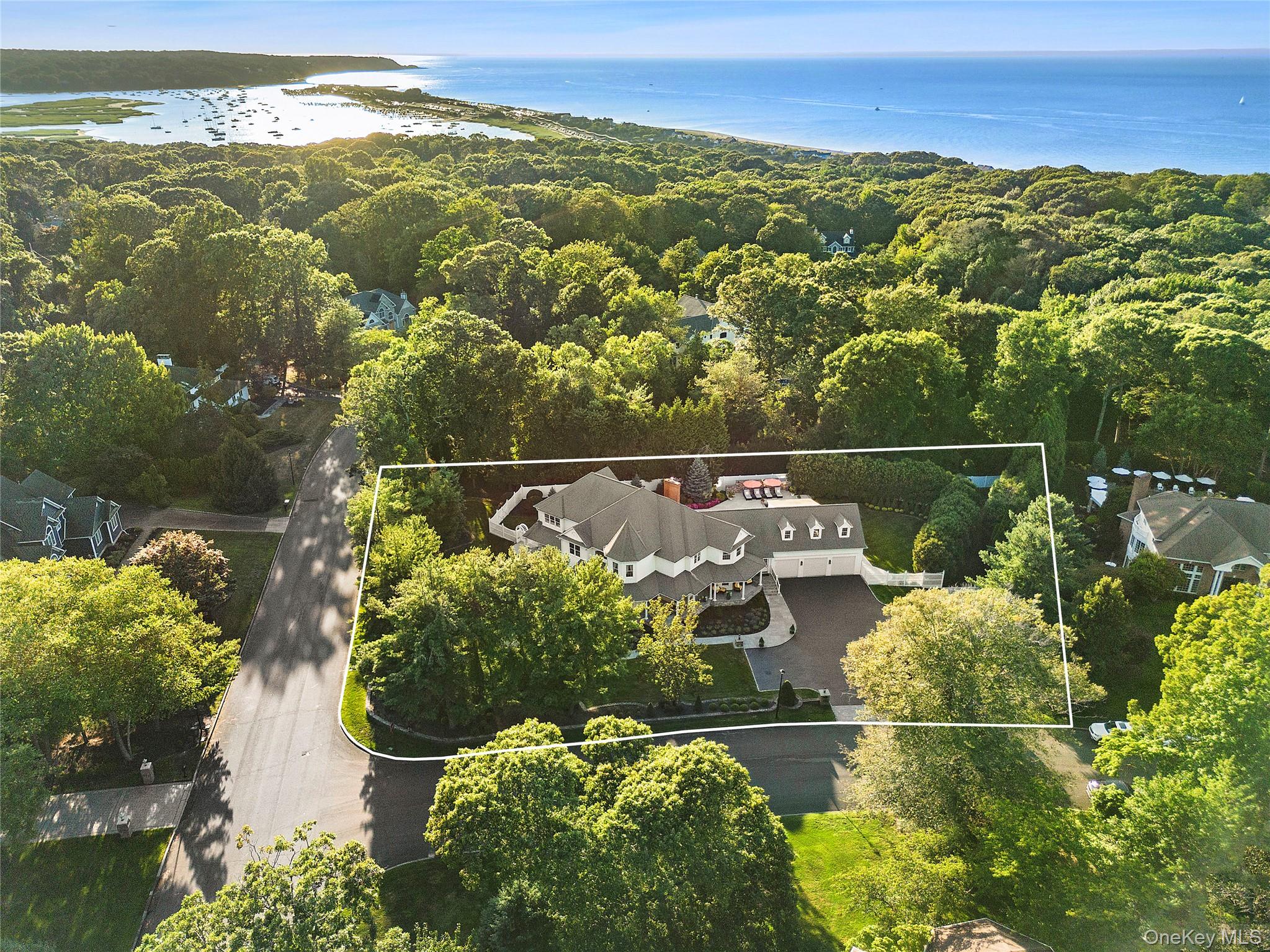 2 North Harbor Down Miller Place, NY 11764 - Photo 47 of 49 a view of a lake with a mountain