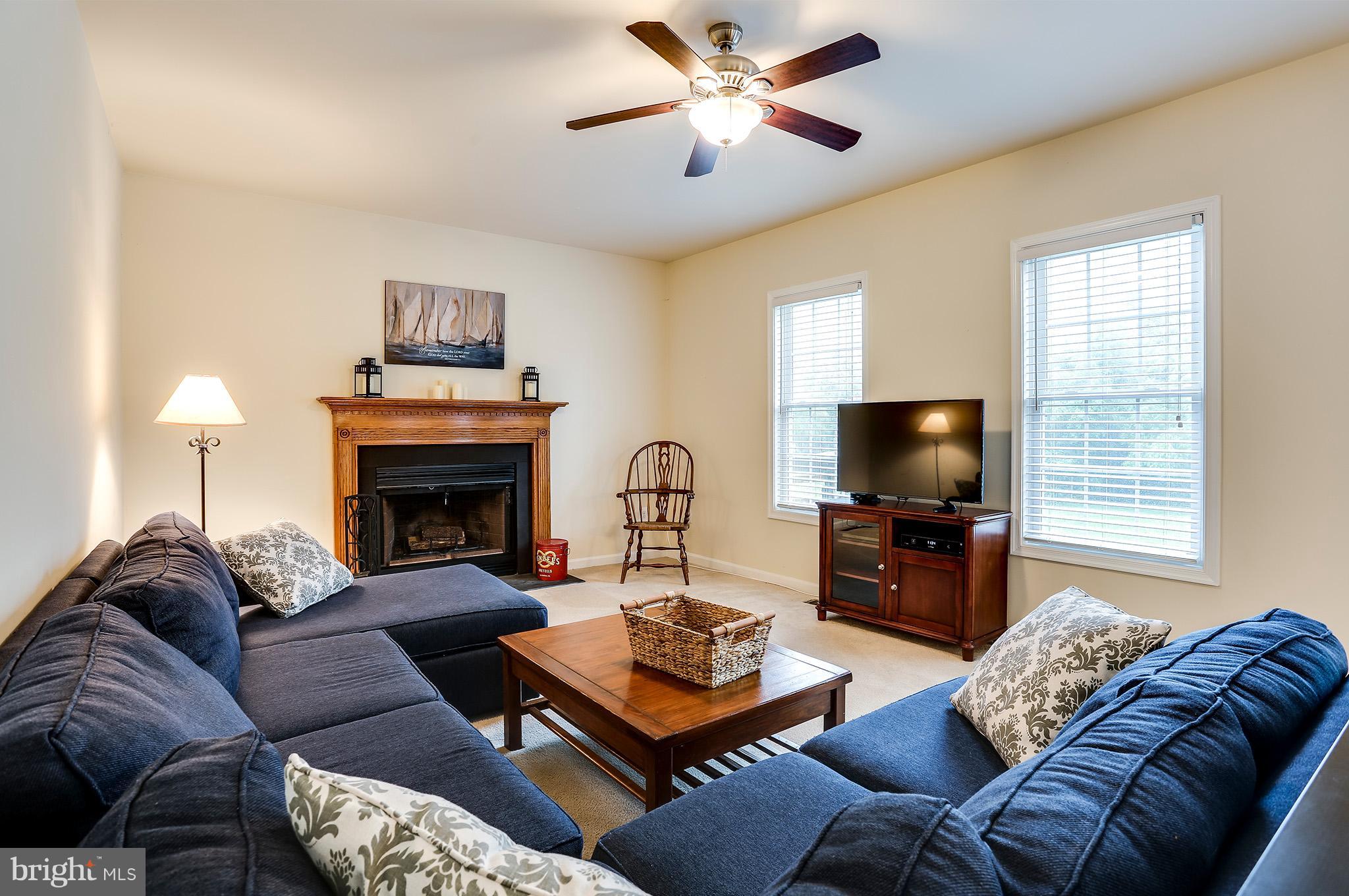 8445 High Ridge Road Ellicott City, MD 21043 - Photo 8 of 28 Family room w/warm wood burning fireplace
