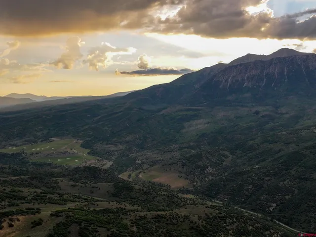 a view of outdoor space and mountain view