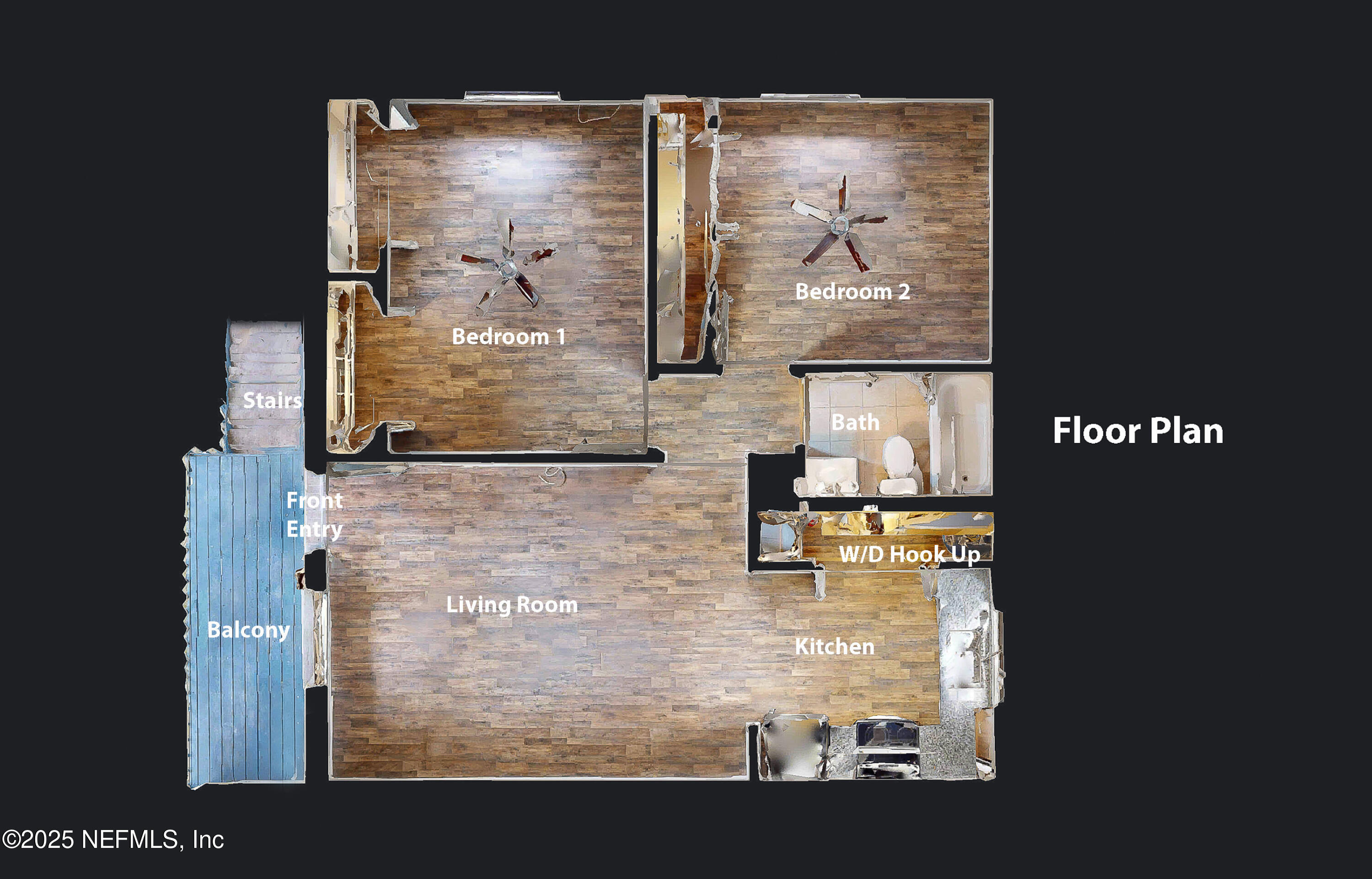 7080 Wiley Road, Unit 3 Jacksonville, FL 32210 - Photo 18 of 18 13 Floor Plan