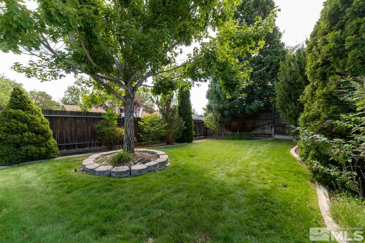 1585 Surf Way Reno, NV 89503 - Photo 13 of 16 a view of a backyard with plants and a garden