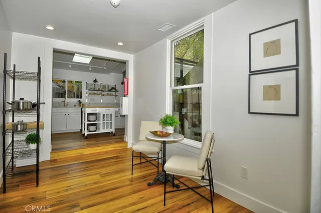 a bedroom with bed and a couch