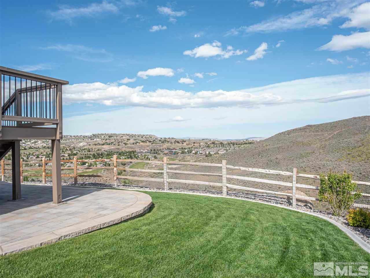 1690 Circle Stone Court Reno, NV 89523 - Photo 33 of 40 a view of a terrace with a garden