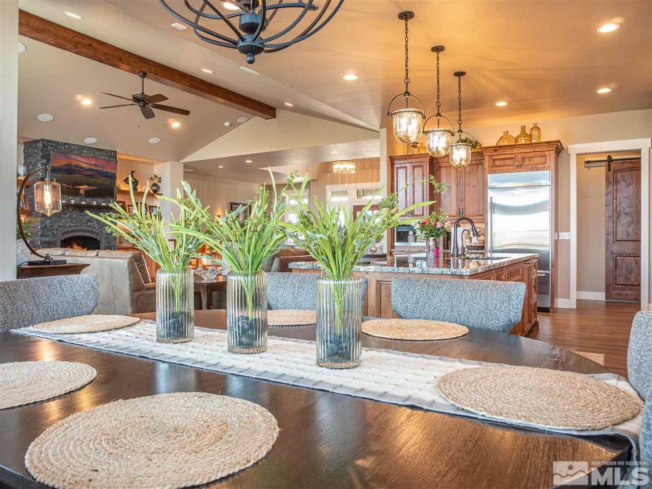 1690 Circle Stone Court Reno, NV 89523 - Photo 6 of 40 a dining room with furniture and wooden floor