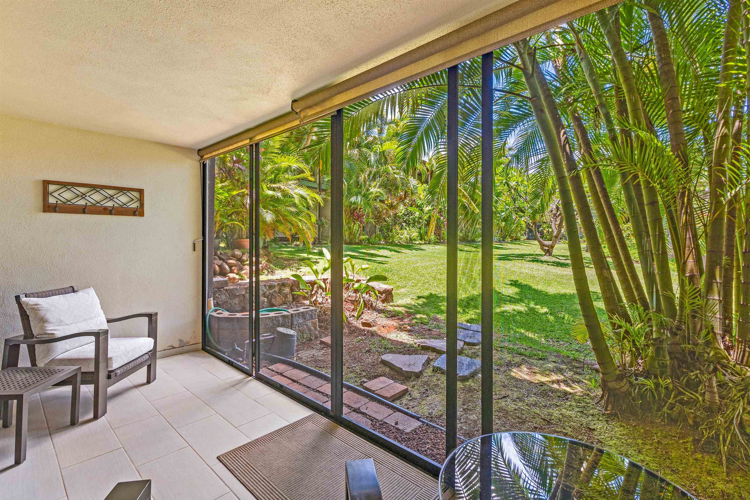3788 Lower Honoapiilani Road, Unit D101 Lahaina, HI 96761 - Photo 17 of 40 a view of a room with yard from balcony