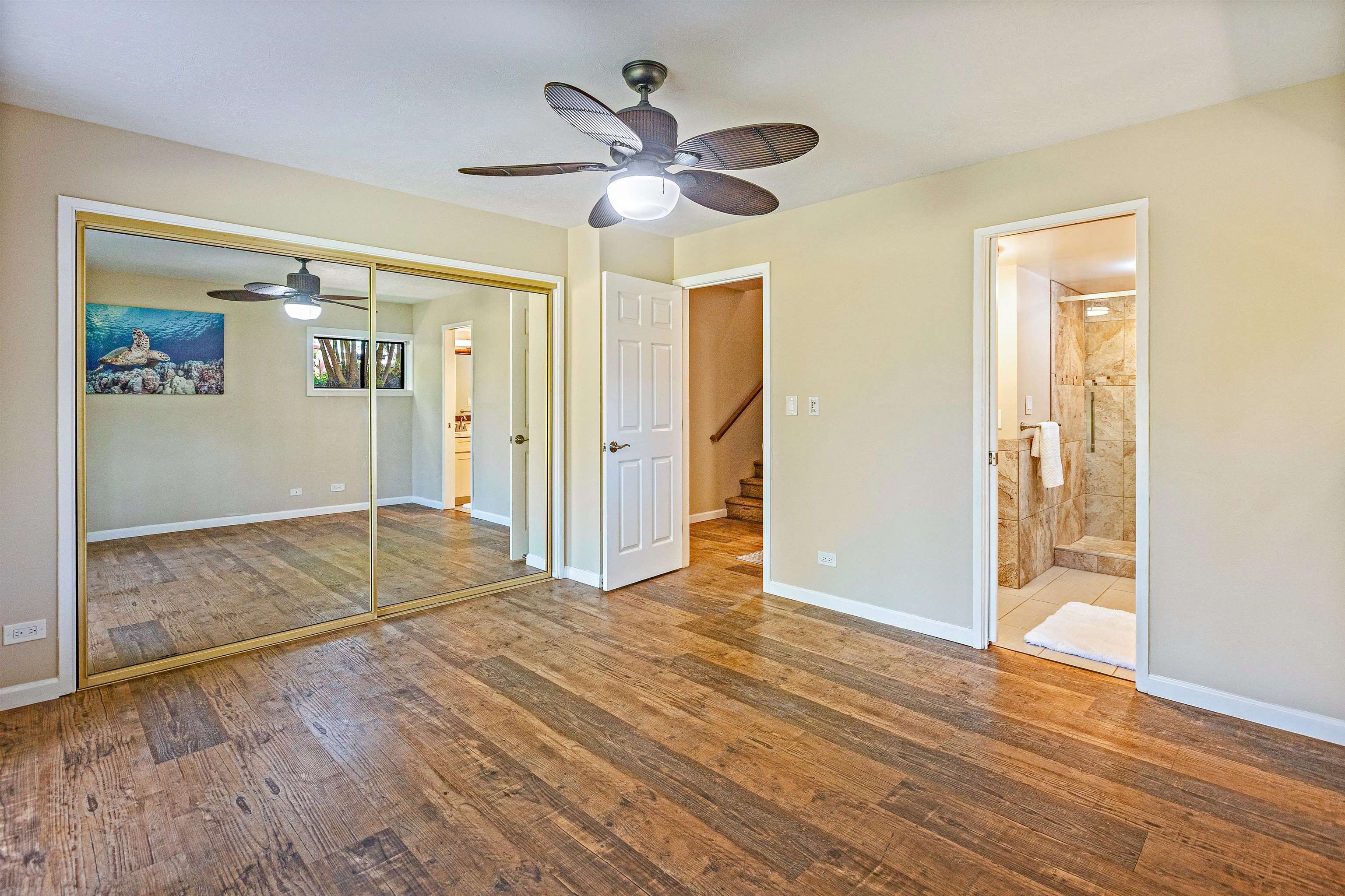 3788 Lower Honoapiilani Road, Unit D101 Lahaina, HI 96761 - Photo 30 of 40 a view of empty room with wooden floor