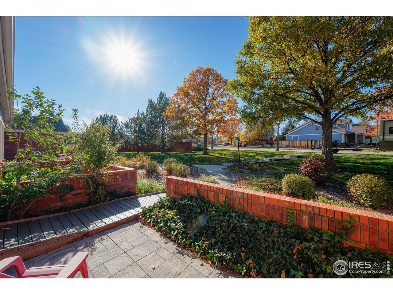 4500 Seneca Street, Unit 71 Fort Collins, CO 80526 - Photo 3 of 37 a view of a garden with sitting area