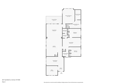 $375,000 | 2611 Ivy Wood Lane, Conroe, TX 77385