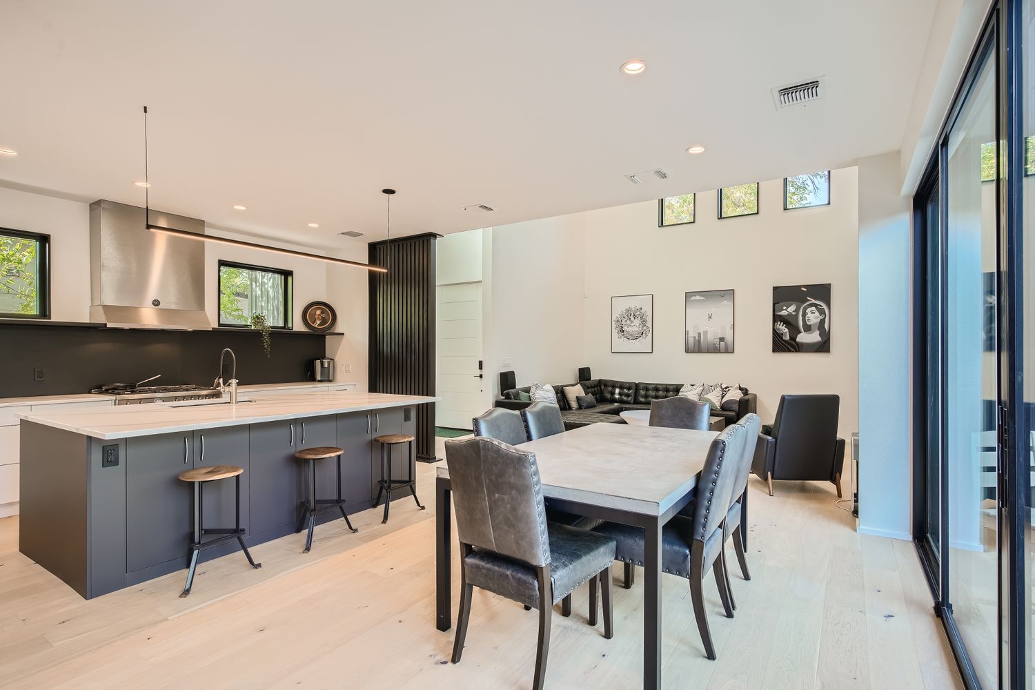 7525 Delafield Lane, Unit A Austin, TX 78752 - Photo 14 of 33 a view of a dining room with furniture