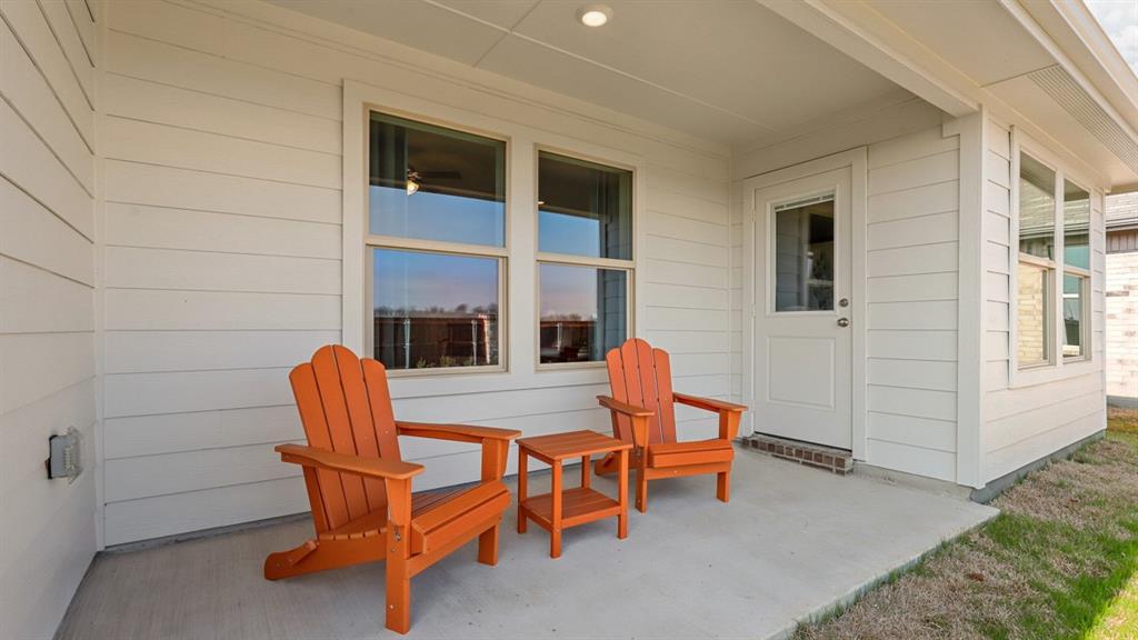 16549 Hudson Pr Way Justin, TX 76247 - Photo 37 of 38 Patio - All Home and community information, including pricing, included features, terms, availability and amenities, are subject to change at any time without notice or obligation. All Drawings, pictures, photographs, video, square footages, floor plans, elevations, features, colors and sizes are approximate for illustration purposes only and will vary from the homes as built.