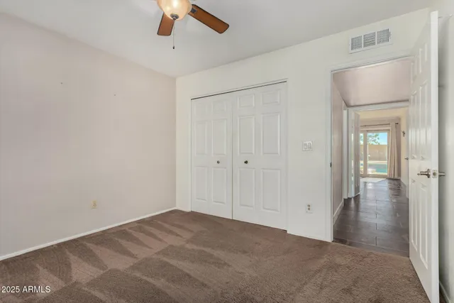 a view of empty room