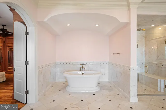 a bathroom with a sink and a shower