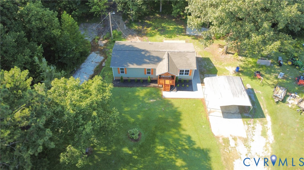 24611 Williamson Road Dinwiddie, VA 23841 - Photo 30 of 30 a view of a house with a yard