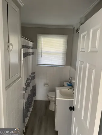a bathroom with a sink and a toilet