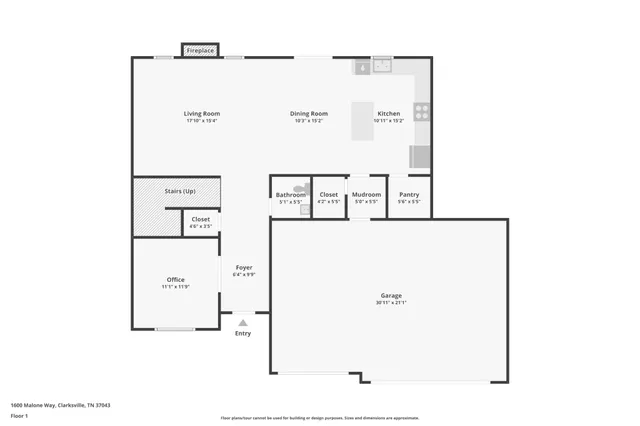 $469,900 | 1600 Malone Way, Clarksville, TN 37043