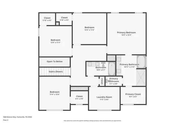 $469,900 | 1600 Malone Way, Clarksville, TN 37043