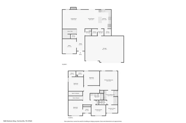 $469,900 | 1600 Malone Way, Clarksville, TN 37043