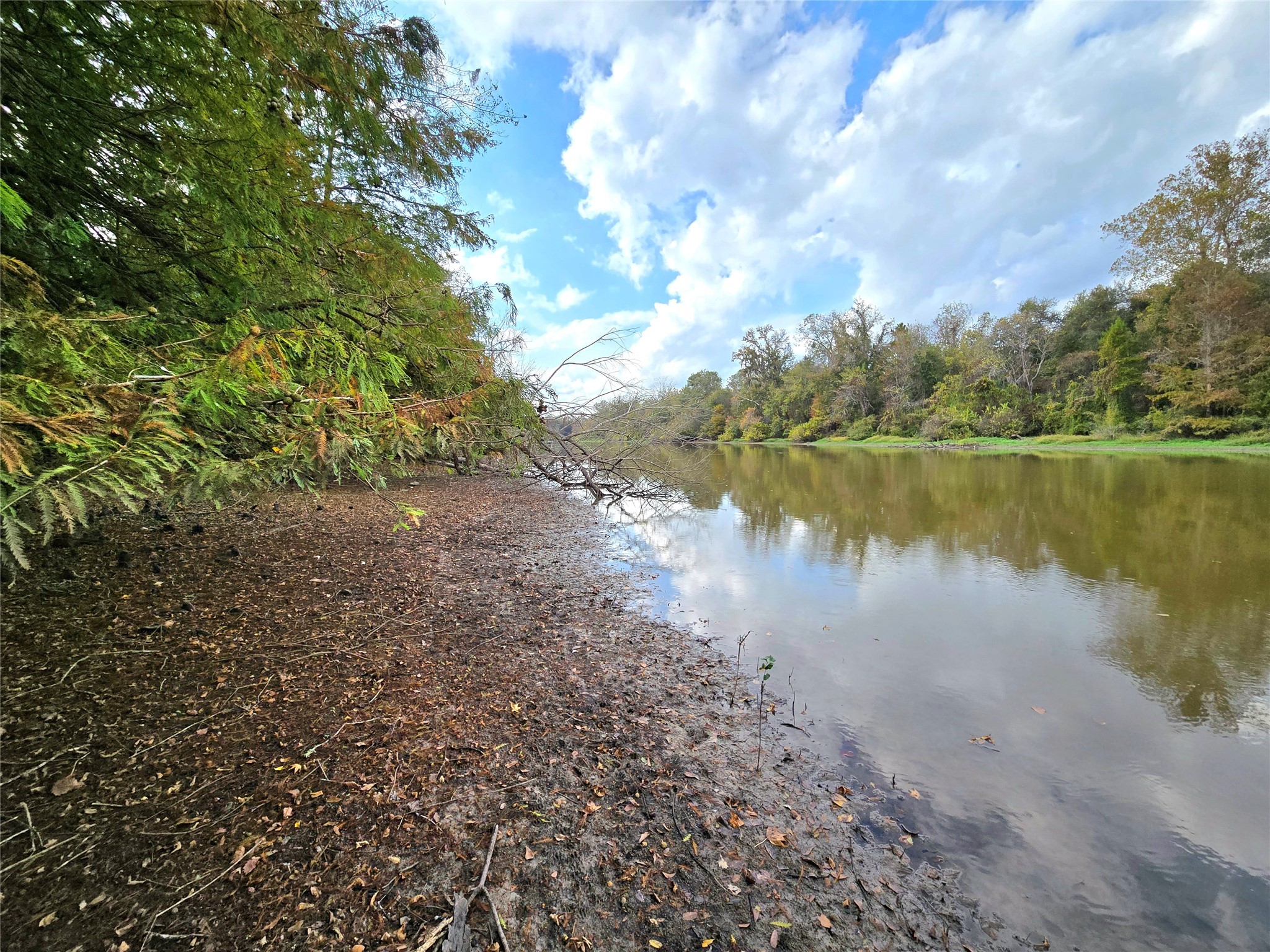 223 County Road 2167B Cleveland, TX 77327 - Photo 37 of 50 a view of a lake with houses in the back